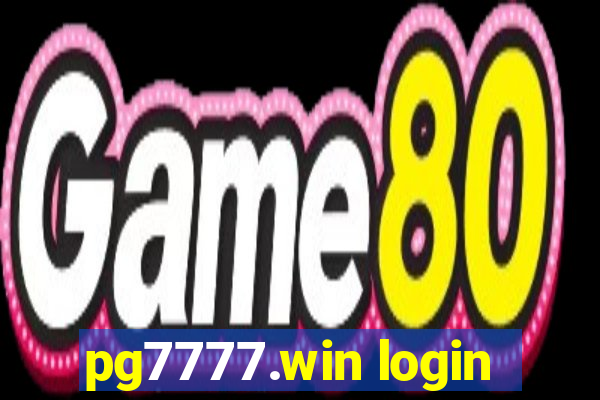pg7777.win login